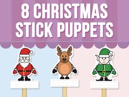 Christmas Stick Puppets