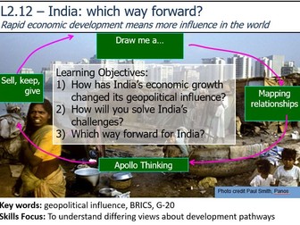 L2.11 - India which way now?  How rapid economic growth has changed India's geopolitical influence