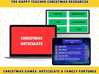 Christmas Games: Articulate and Family Fortunes