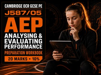OCR GCSE PE J587 05 AEP Preparation Workbook
