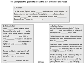 GCSE English Literature Recall booklet