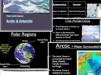 Polar Regions - Arctic and Antarctic