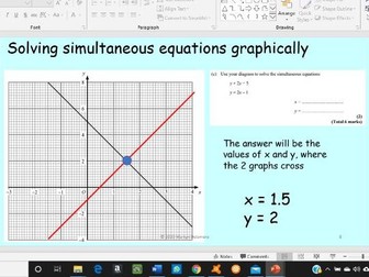 SIMULTANEOUS EQUATIONS
