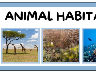 EYFS Habitat PowerPoint