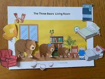 Goldilocks and The Three Bears Story Pack