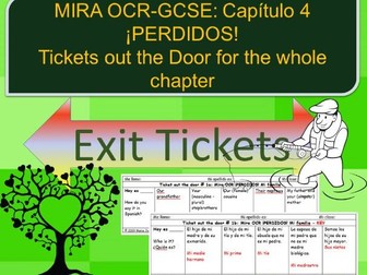 Ticket out the door- MIRA HIGHER OCR ¡PERDIDOS!