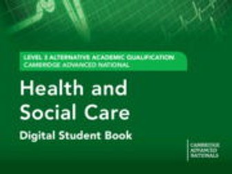 F092 Person centred approach Cambridge Advanced Nationals ENTIRE UNIT