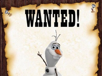 Popular character adjective activity