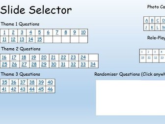 Spanish GCSE Speaking Randomiser