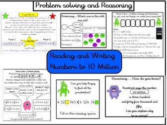 Place Value Pack with Maths Working Wall