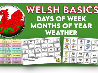Welsh Basics Days Months and Weather