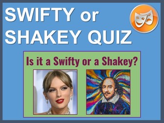 Swift or Shakespeare Quiz