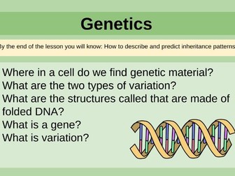 Activate 3.1 Genetics