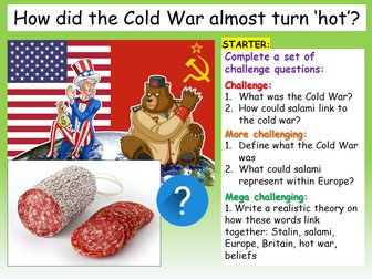 The Cold War - Soviet Expansion