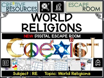 World Religions Escape Room