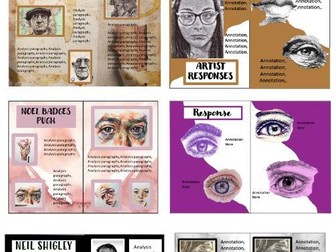 GCSE Art Artist Analysis & Response Pack