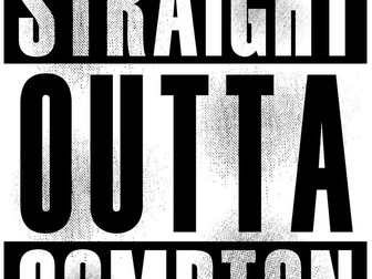 AS Media Studies - Straight Outta Compton - Industry Research worksheet