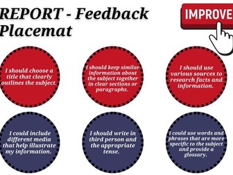 Report Writing - Feedback Mat