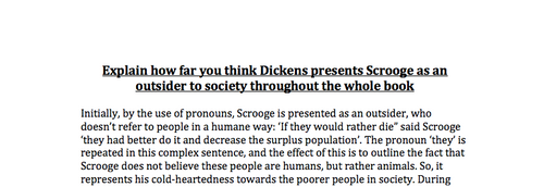 how-far-does-dickens-present-scrooge-as-an-outsider-to-society-a