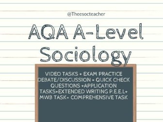 AQA A LEVEL Sociology and Science