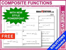 GCSE 9-1 Revision (Composite Functions)