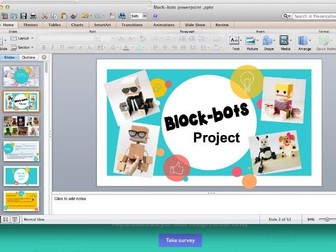 Blockbots Scheme of work, powerpoint, resources and homework tasks
