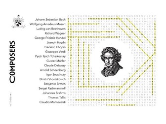 Composers wordsearch