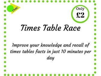 Times Tables Race
