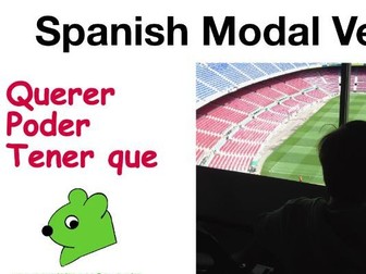 Spanish Modal Verbs Querer, Poder, tener que