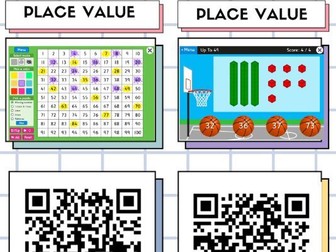 Maths Games QR Codes