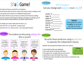 KS2 Daily SPaG Tasks