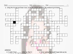Regret Modal Verbs Crossword Puzzle Teaching Resources