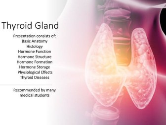 Thyroid Gland PowerPoint (University Standard)