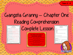 Reading Comprehension Complete Lesson – Gangsta Granny