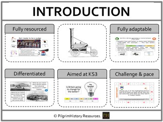 KS3 Industrial Revolution: Why did the Industrial Revolution begin in Britain?