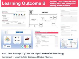 BTEC Digital Information Technology (DIT 2022) - Component 1 (LO-B)