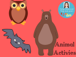 Animal Activies Bundle