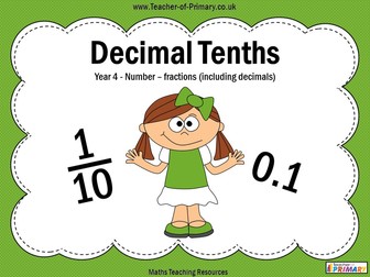 Decimal Tenths - Year 4