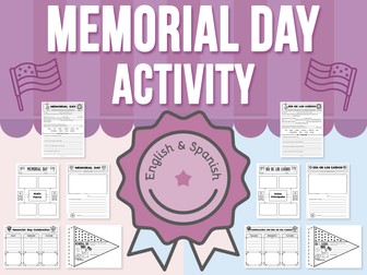 Memorial Day - Activities BUNDLE