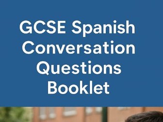 Speaking- General conversation booklet (Spanish)