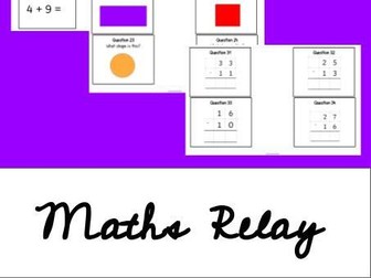 Maths Relay