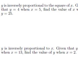 Inverse proportion worksheet (with solutions) | Teaching Resources