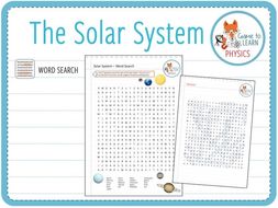 Solar System - Word Search (KS2/3) | Teaching Resources