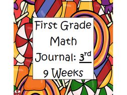 First Grade Math Journal: 3rd 9 Weeks