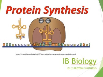 IB Biology 2025 syllabus Topic D1.2