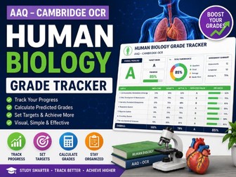 OCR Human Biology Grade Tracker