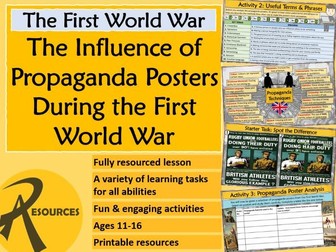 WW1 Propaganda Methods & Posters - First World War