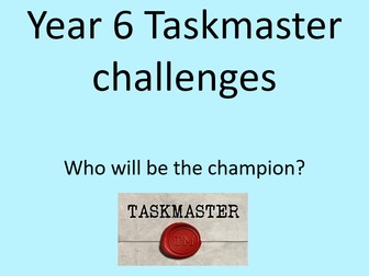 Taskmaster game