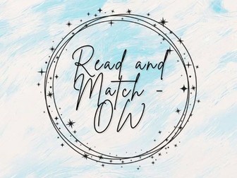 Read and Match Shamrocks - OW Sound