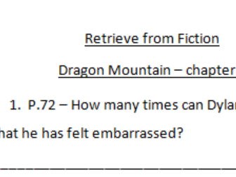 Dragon Mountain Retrieval Questions